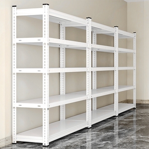 Robuust stalen opslagrek, verstelbare metalen schappen, magazijnpalletstellingen, corrosiebestendige industriële schappen.