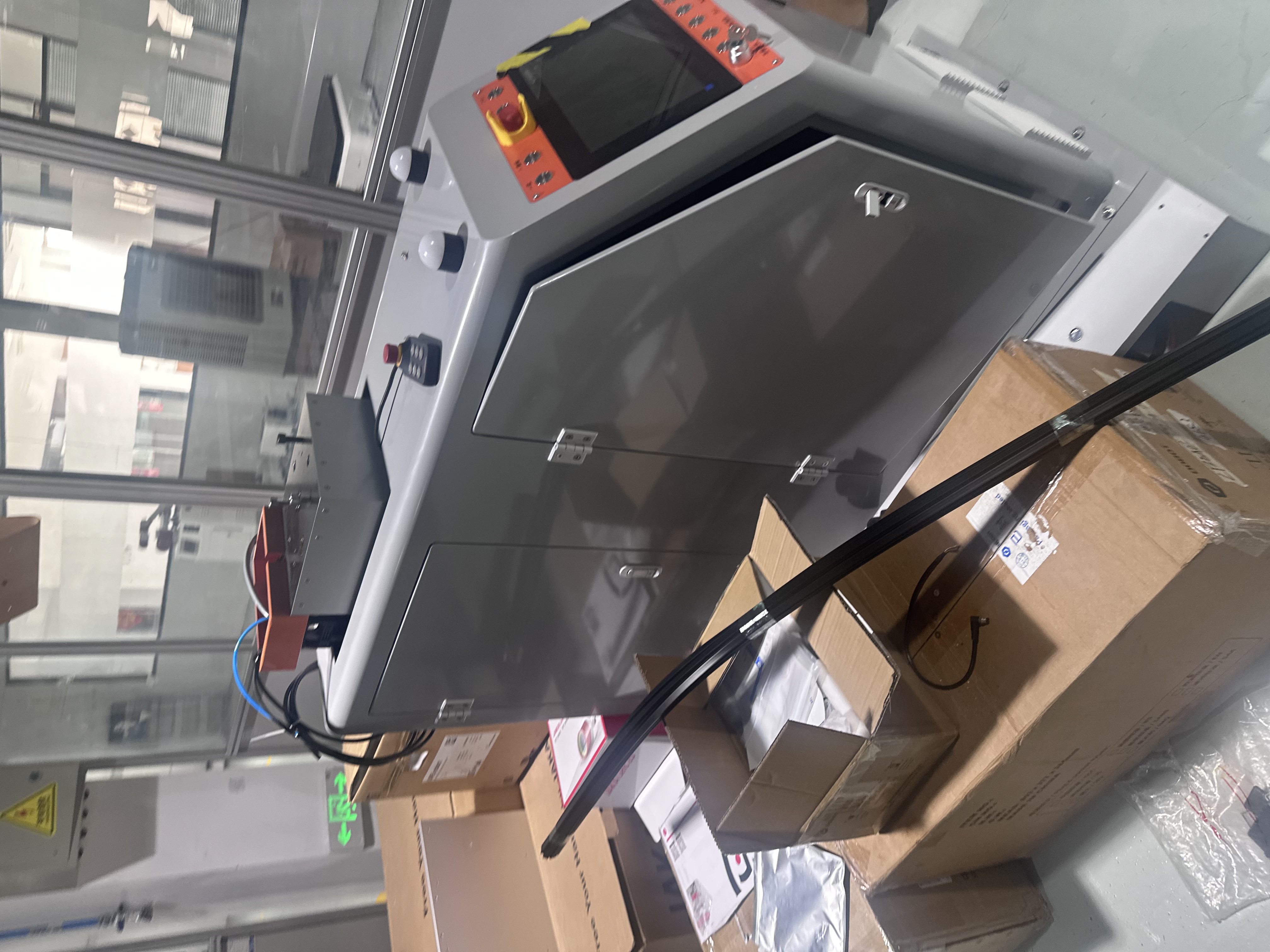 6-assige robotpalletiseermachine, hogesnelheids automatische palletiseermachine voor kartonnen dozen en zakken voor magazijnlogistiek en productlijn