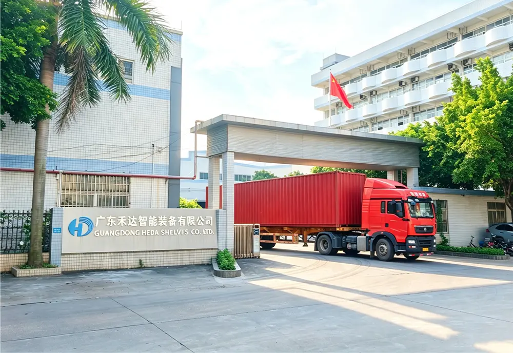 Grondstofopslag en staalcoils Guangzhou Heda Shelves Co., Ltd.