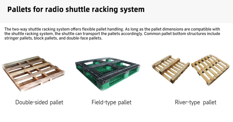Geschikte goederentypes voor shuttlesysteem