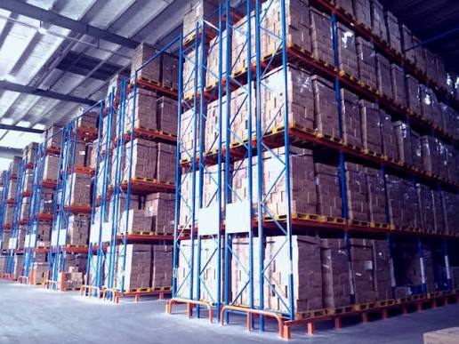 Industriële dubbele dieptestellingen, zware uitvoering, rechtstreeks van de fabriek. Dubbel diep palletstellingsysteem.