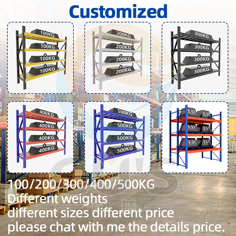 Heavy Duty Industrial Pallet Storage Racking 1000kg/2000kg/3000kg Capacity Per Layer Adjustable Steel Warehouse Rack