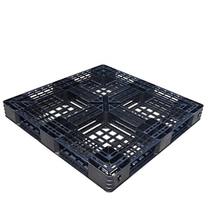 Zware stapelbare Euro HDPE kunststof pallet
