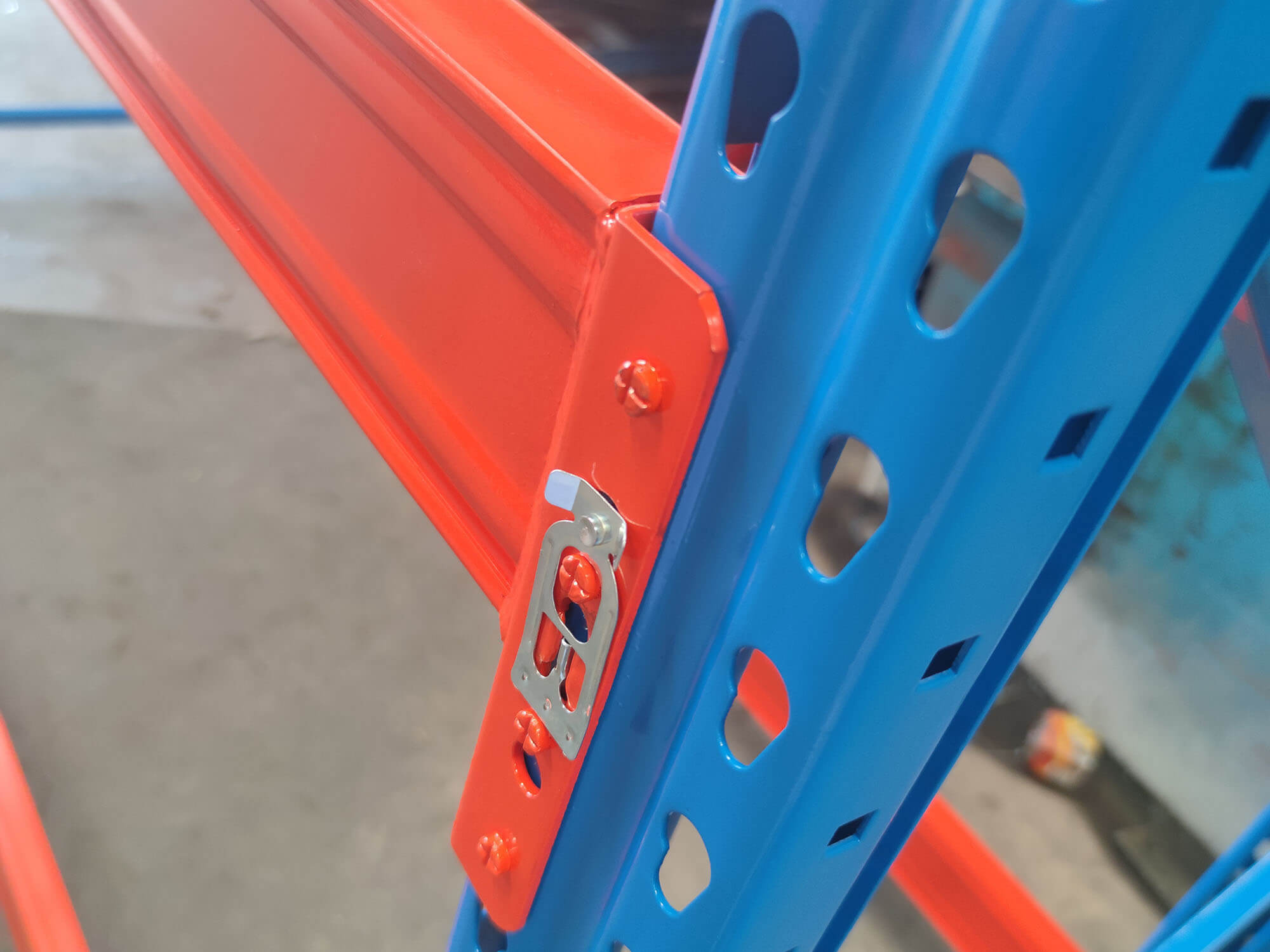 Mracking Teardrop palletstellingen, zware palletstellingen, kunnen op maat gemaakt worden voor magazijnopslag.