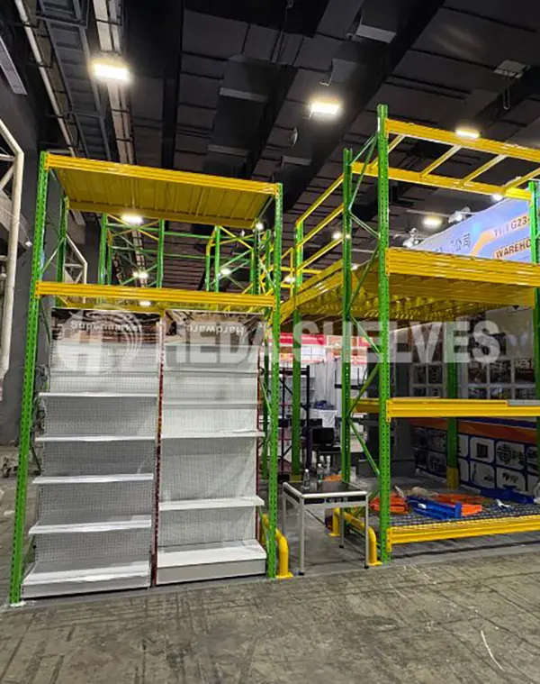 Productvoorlichting draagarm- en palletstellingen