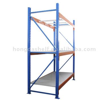 Standaard stapelstellingen, industriële stellingsystemen, magazijnopslag, stellingsystemen.