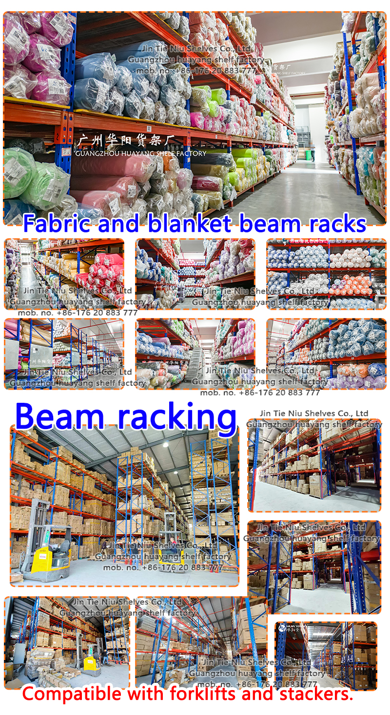 Stapelbaar opslagrek palletsysteem magazijninrichting