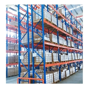 Zware industriële dubbele stapelstellingen, selectieve palletstellingen, magazijnopslagrekken te koop