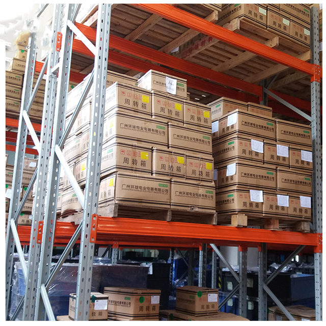 Zware stellingen voor industriële opslag, selectieve montage, palletstellingen, magazijnopslag, palletstellingen