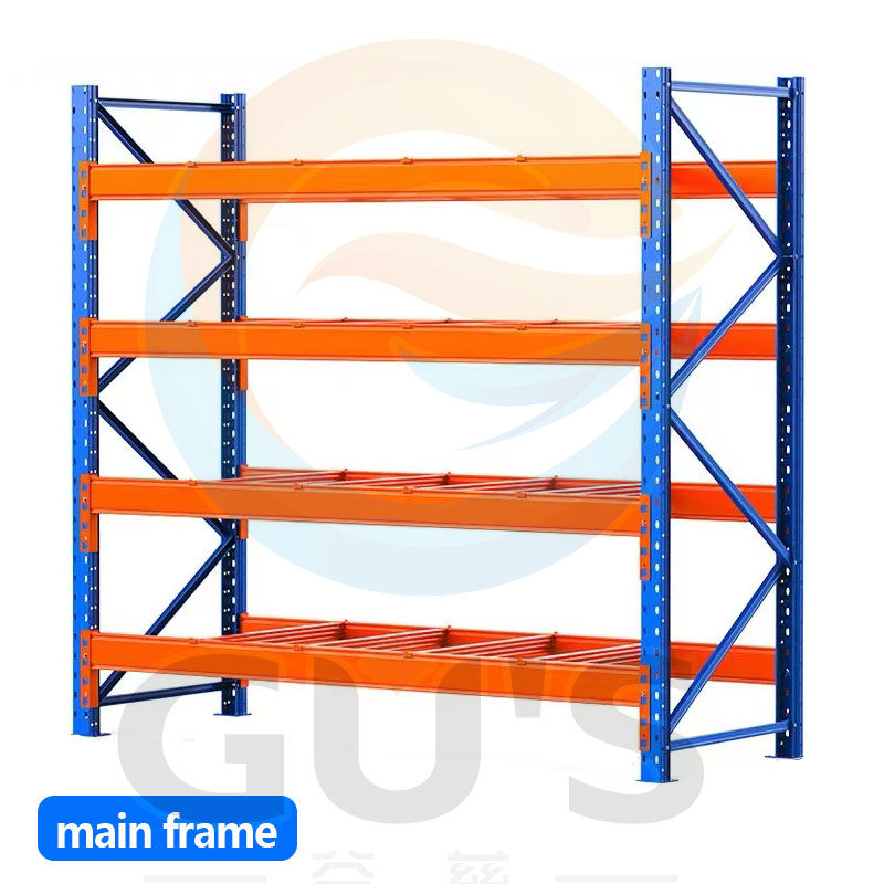 Magazijnpalletstellingen, industriële zware metalen stellingen, opslagstellingen, palletstapelsystemen