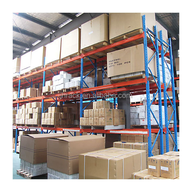 ISO-gecertificeerde, hoogwaardige, 3,35 meter lange, zware palletstellingbalken met poedercoating voor magazijnuitrusting