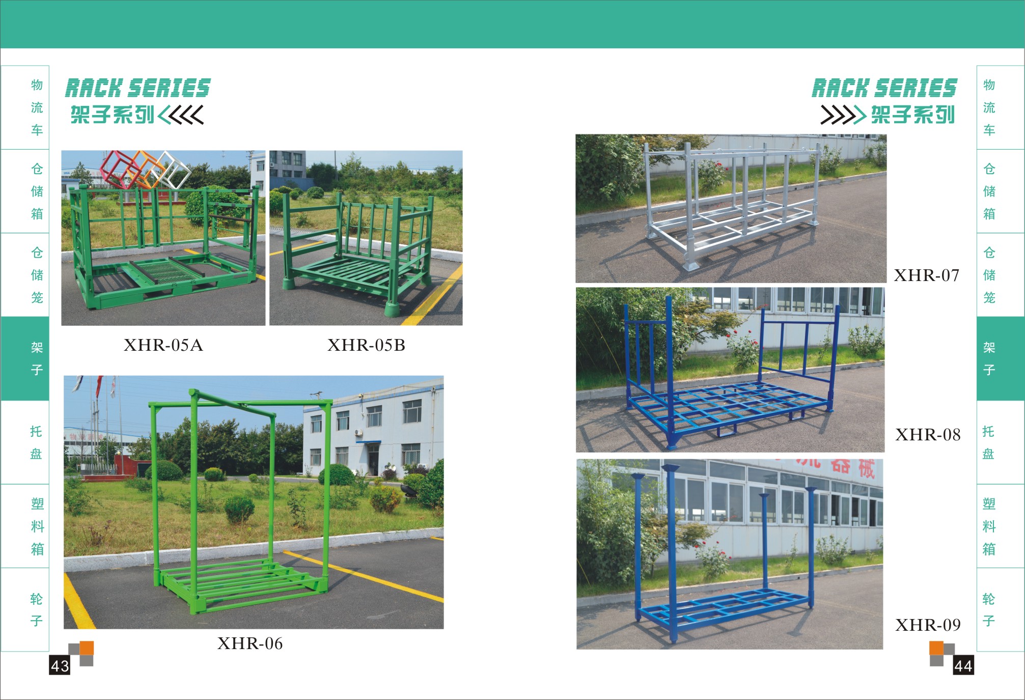 High Quality Heavy-Duty Industrial Steel Pallets Durable Foldable Drive-In Rack Storage Equipment Stackable Pallets on Sale