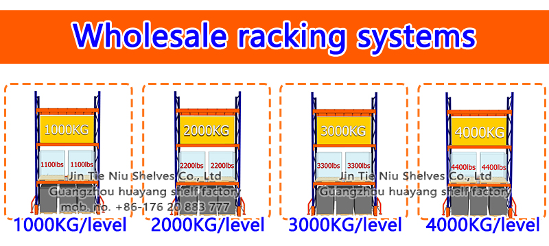 Stapelbaar opslagrek palletsysteem magazijninrichting