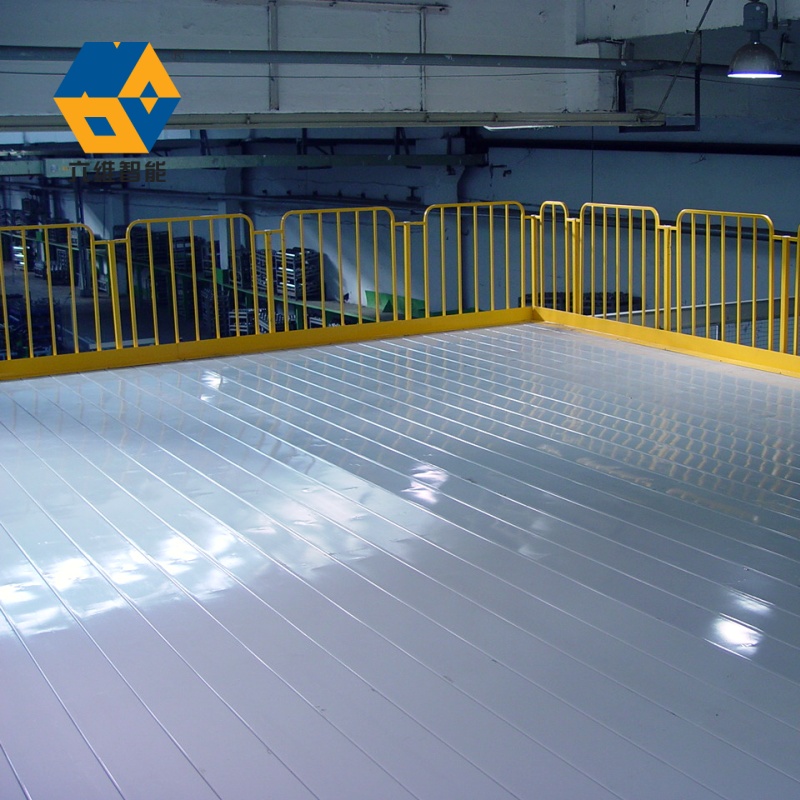 Op maat gemaakte industriële mezzanine, zwaar uitgevoerd stalen opslagplatform, mezzanine vloerstellingsysteem, metalen mezzanine