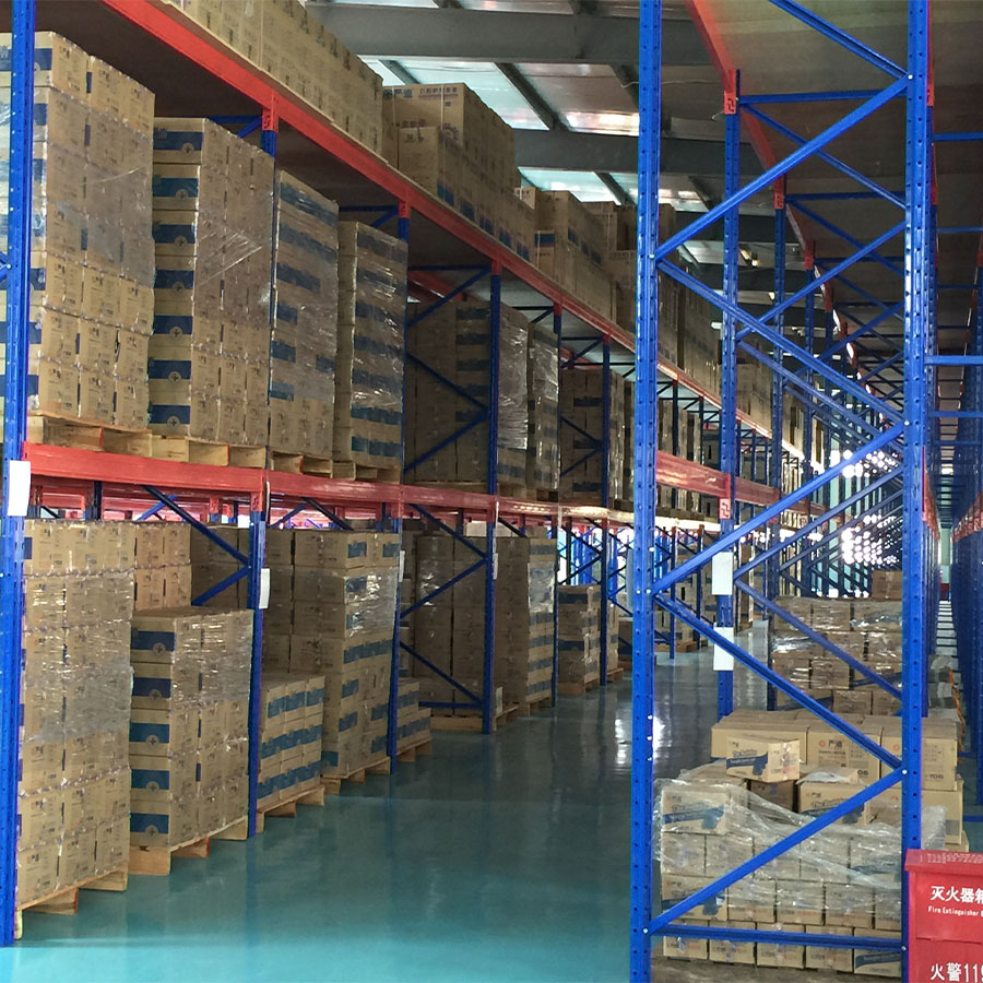Meerlaagse, zware palletstellingbalken voor magazijnopslag