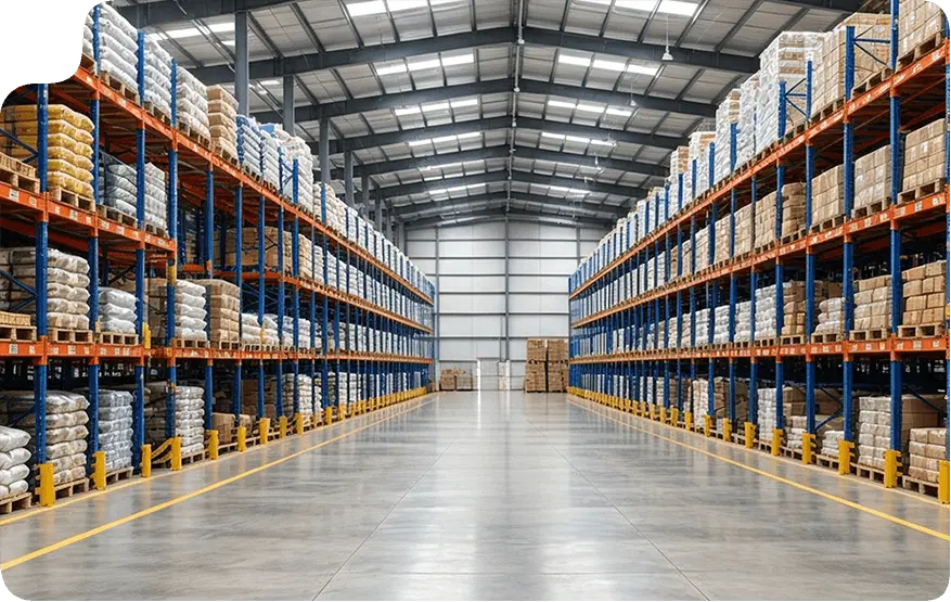 Magazijnstellingen voor agrarische producten