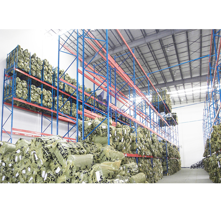 Bandenstellingsysteem Stalen stellingen Fabrikant HEDA Druppelstelling Zware palletstelling voor industriële magazijnopslag
