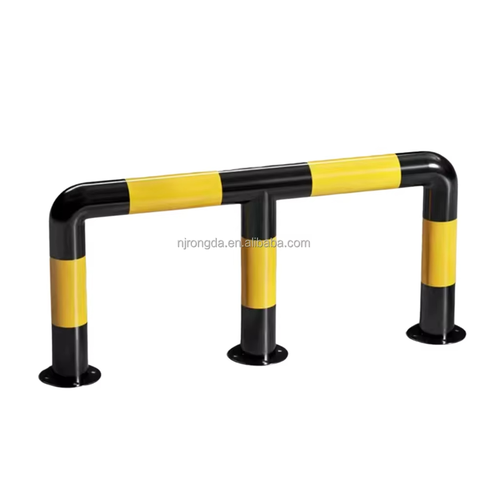 Zware palletstelling kolombeschermer, staanderbeschermer, eindframebeschermer.