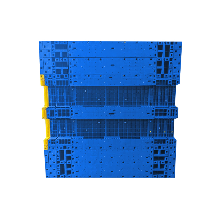 Aanpasbare, zware kunststof pallets 2200*1800mm met 3 geleiders en gesloten dek voor magazijnen