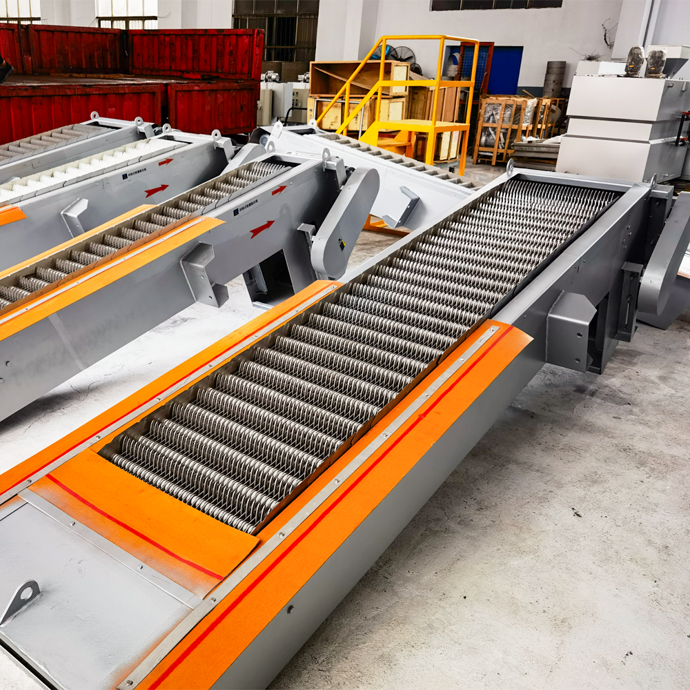 Roterende roosterreinigingsmachine structuur