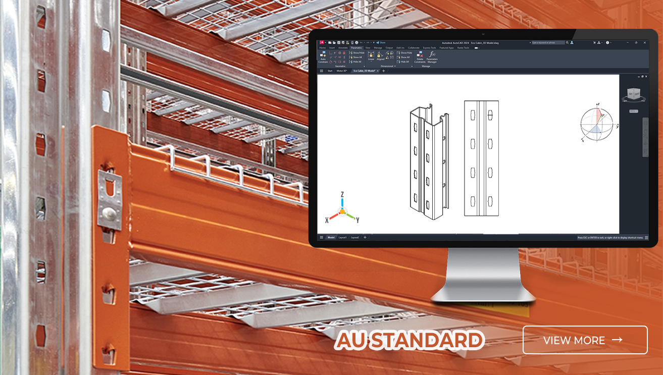 Push Back Racking Systeem