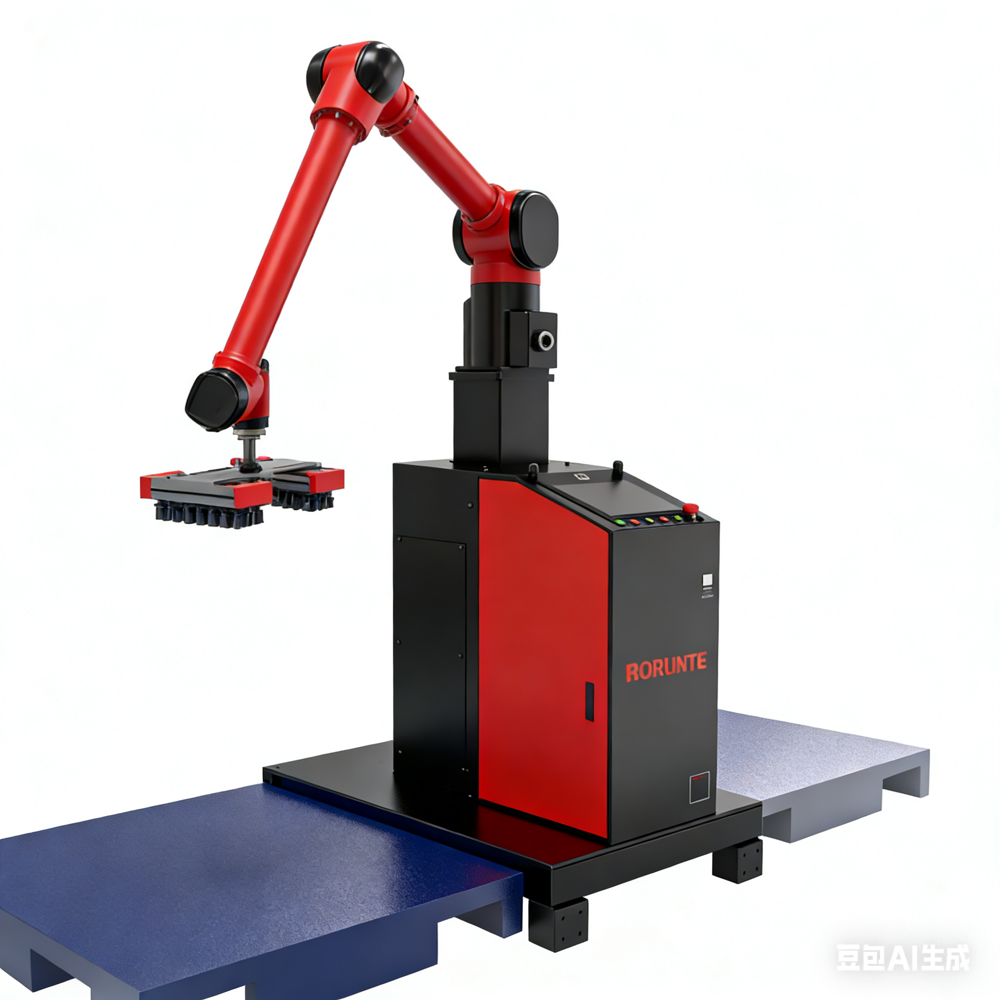 BRTMD163001A 450kg Industriële palletiseerwerkstation met tandwielkastmotor en verbrandingsmotor - Geautomatiseerd robotsysteem voor magazijn en fabriek