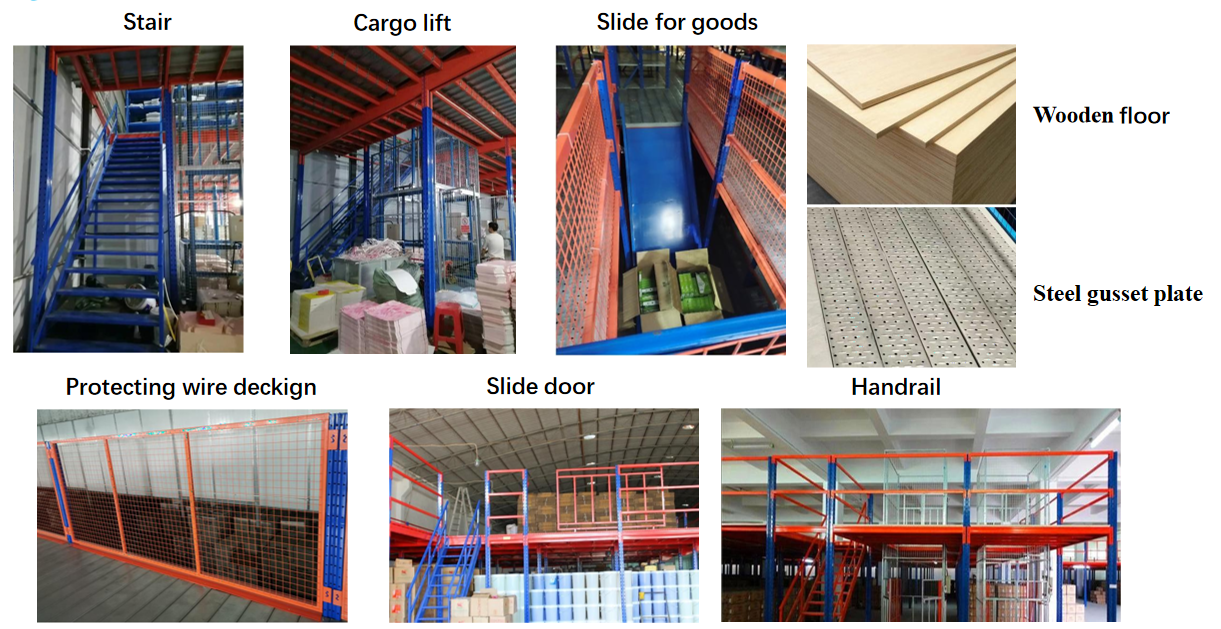 Accessoires voor entresolvloeren