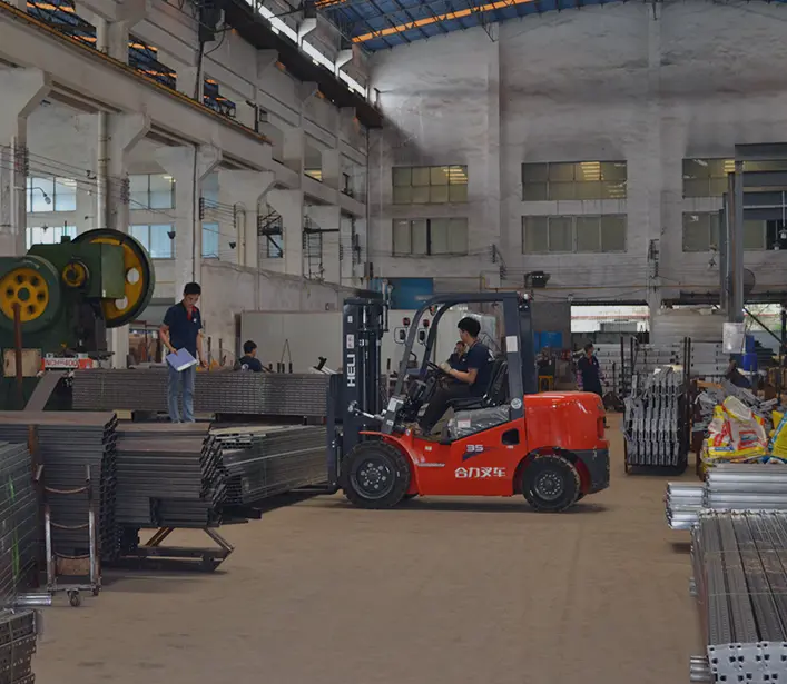 Productiehal van Guangzhou Heda Shelves Co., Ltd.