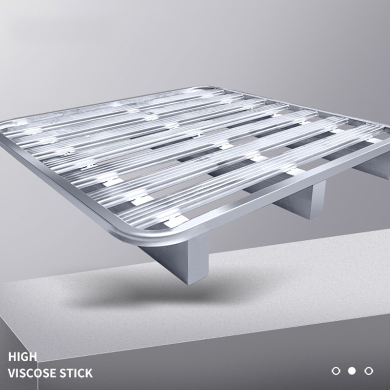Groothandel in enkelzijdige, vochtbestendige, gegalvaniseerde stalen pallets voor magazijnlogistiek, heftruckplatformkussens en dynamische belasting.