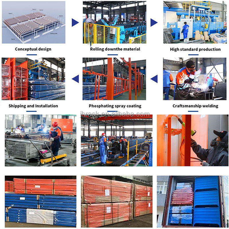 Bestseller van 2025: Op maat gemaakte, zware palletstellingen voor magazijnen, metalen inrijstellingen, hoge dichtheid inrijstellingen.
