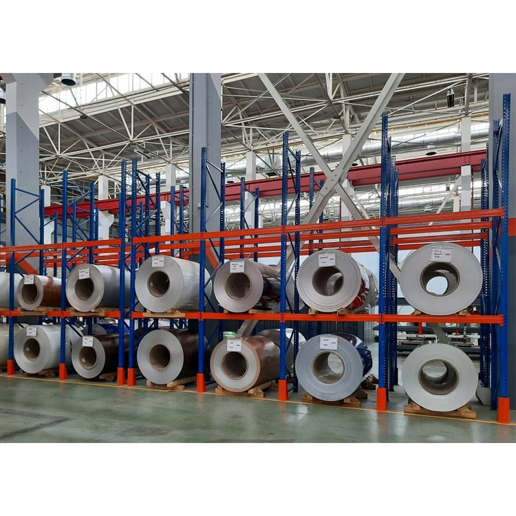 Zware metalen palletstellingen van Chinese fabriek, 1000 kg/2000 kg/3000 kg per laag, industriële opslagrekken.