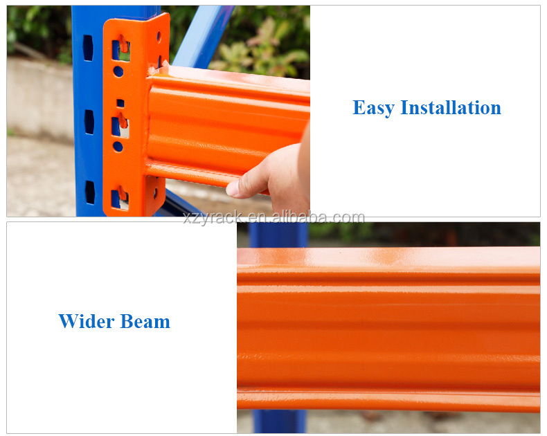 Double Deep Palletstelling Voetplaat en Verankering