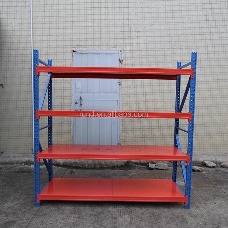 Magazijnstellingensysteem 300 kg, metalen ijzeren opslaghouders, stapelrekken en -schappen