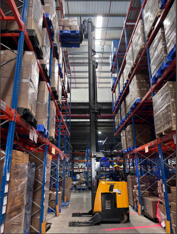Palletstelling opslag