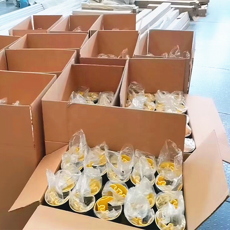 Populair Europees Nanjing BEST STORAGE System Kunststof Palletstellingbeschermer Stellingbescherming ISO9001 CE-gecertificeerd Epoxy Poedercoating 10