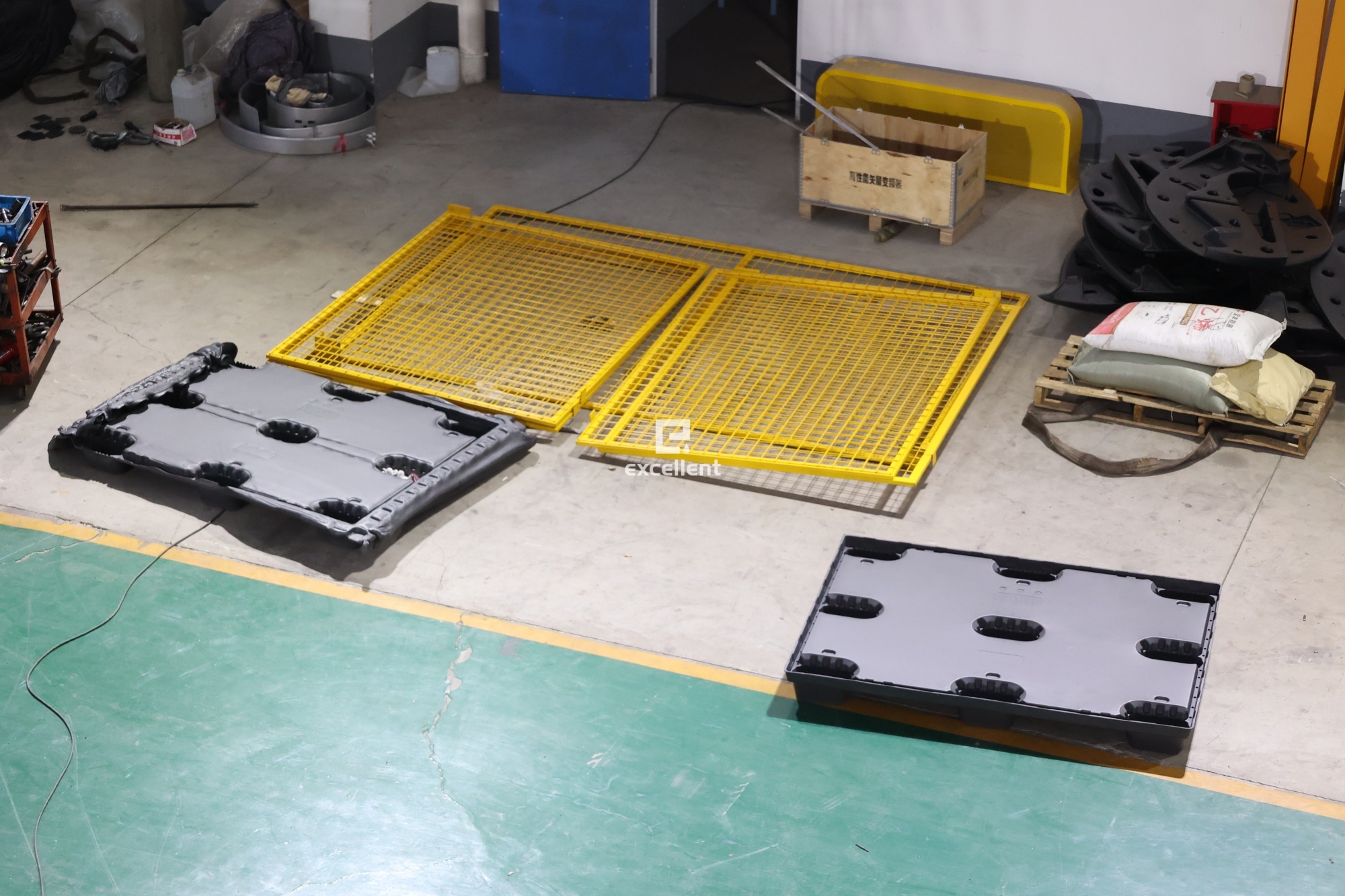 Productietoepassing Pallets