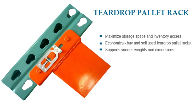 Teardrop Pallet Rack Overzicht