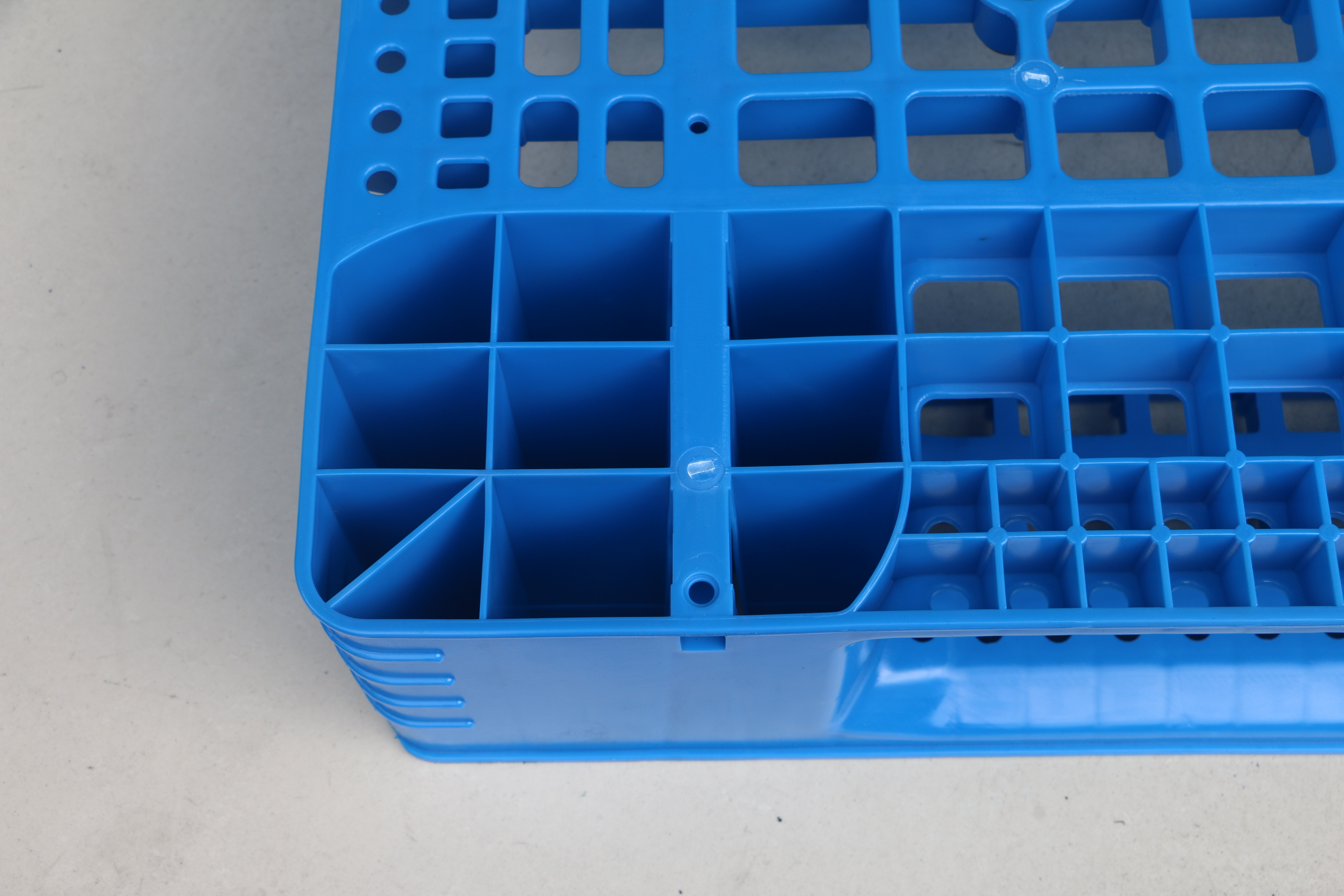 NEXARA Volledig Duurzame 17,5KG 1412 1400*1200*162mm Rasteroppervlak Drie Loopers Logistieke Pallet voor Magazijn