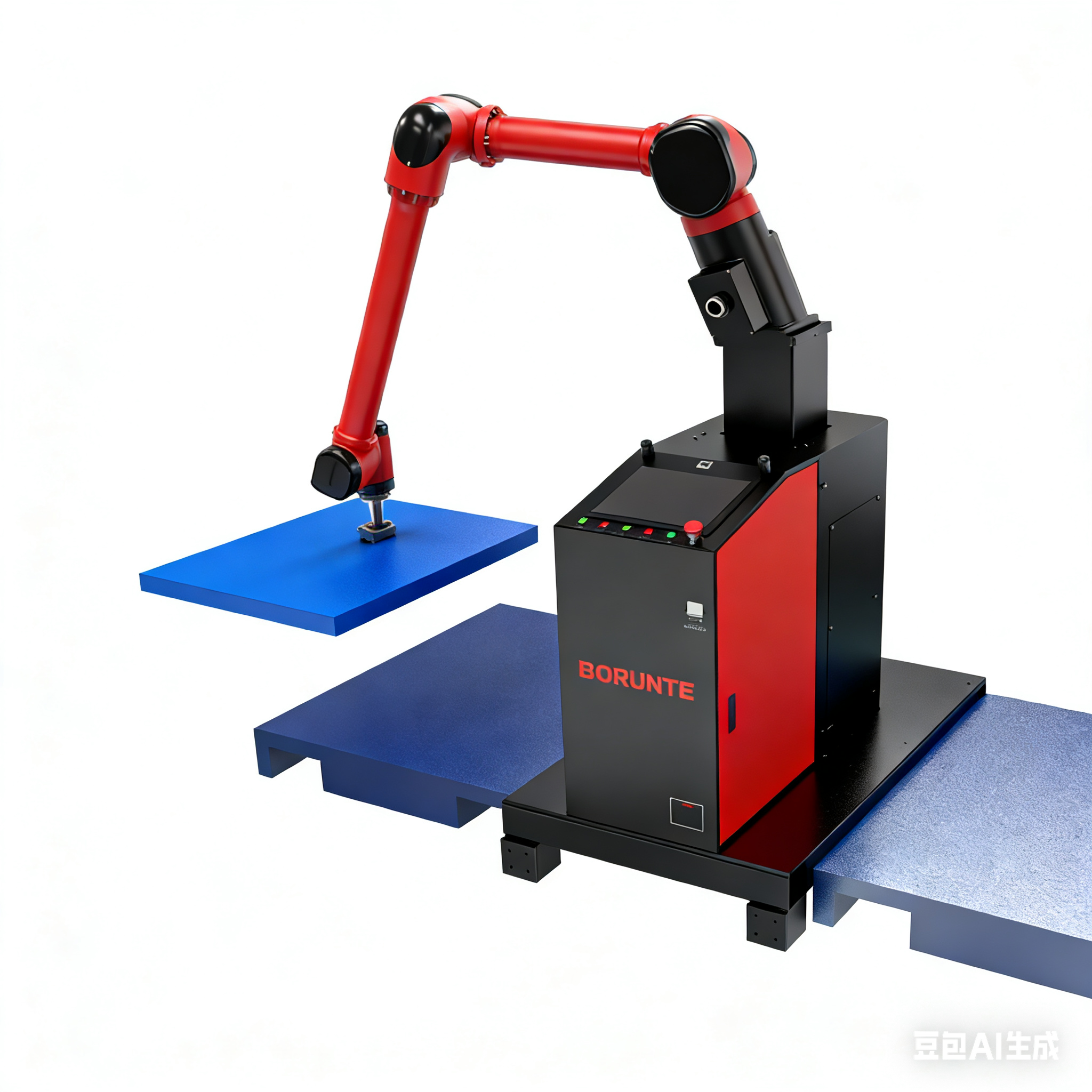 BRTMD163001A 450kg Industriële palletiseerwerkstation met tandwielkastmotor en verbrandingsmotor - Geautomatiseerd robotsysteem voor magazijn en fabriek