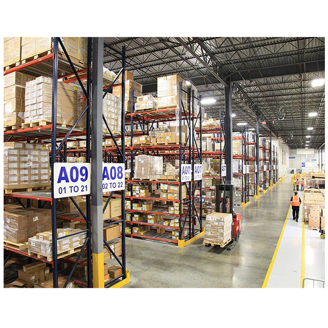 Zware stellingen voor industriële opslag, selectieve montage, palletstellingen, magazijnopslag, palletstellingen