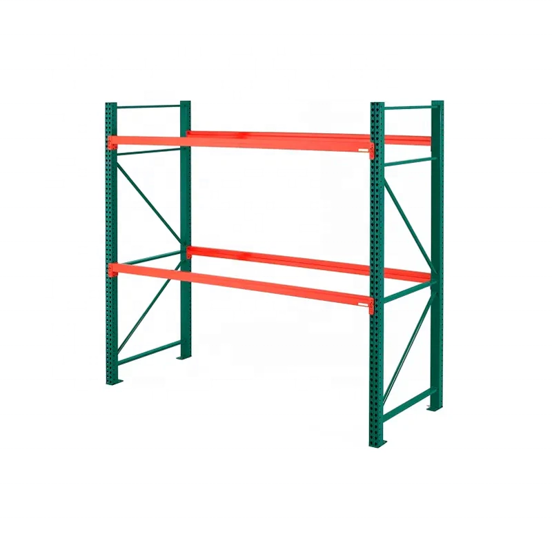 Robuust druppelvormig palletstellingsysteem, korte palletstellingen voor industriële selectieve palletstellingen in magazijnen.