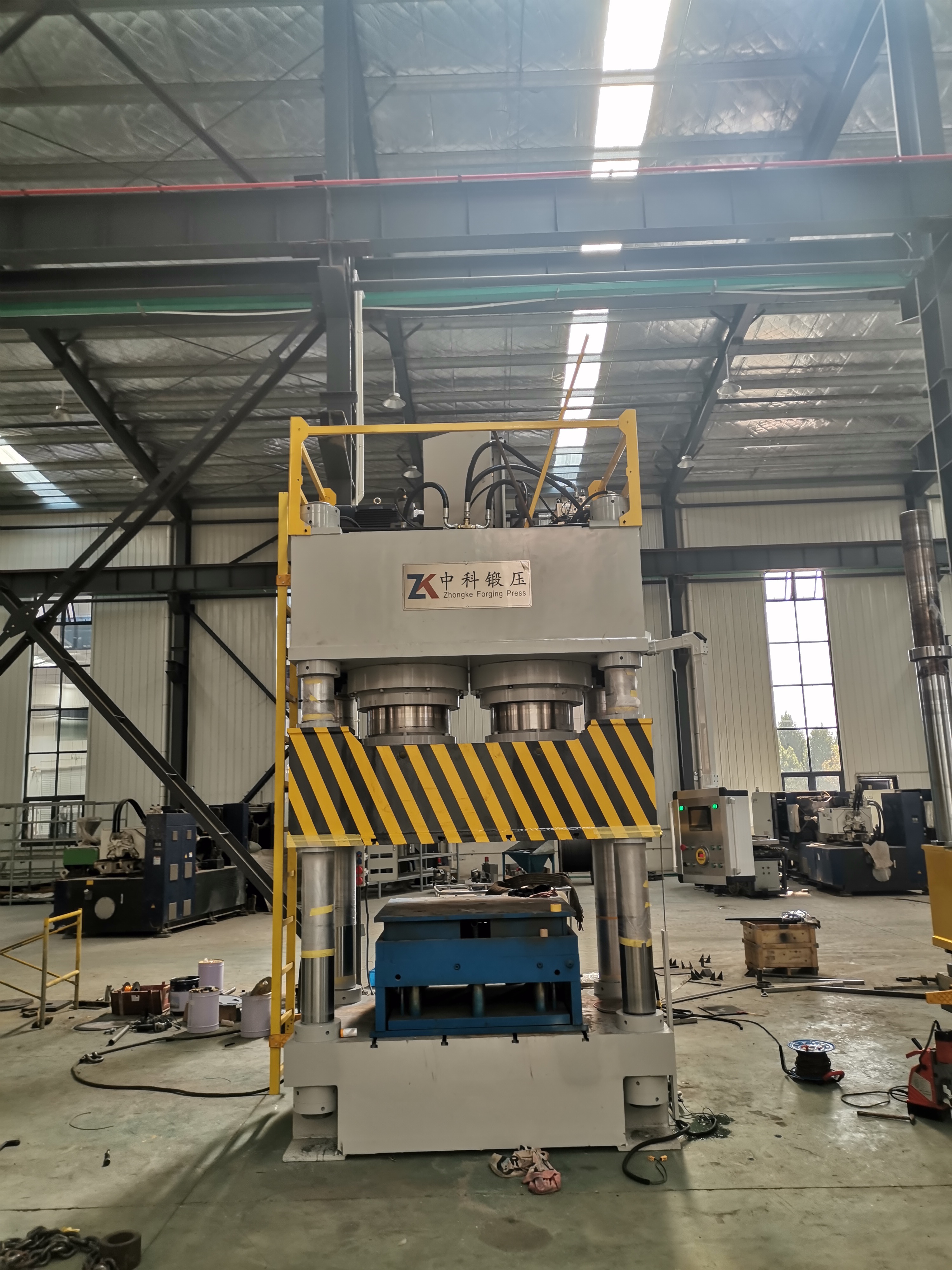 Multifunctional Pallet Molding Hydraulic Press, Sawdust Wooden Pallet / Recycled PP PE Plastic Pallet Making Equipment