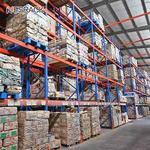 Palletstellingen met meerdere niveaus, zwaar uitgevoerde magazijnstellingen, stapelbare palletstellingen.