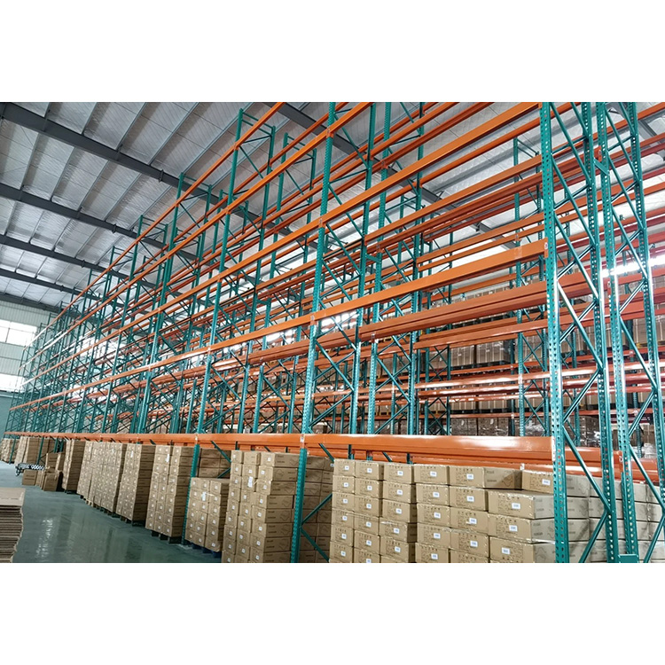 Zware metalen palletstellingen van Chinese fabriek, 1000 kg/2000 kg/3000 kg per laag, industriële opslagrekken.