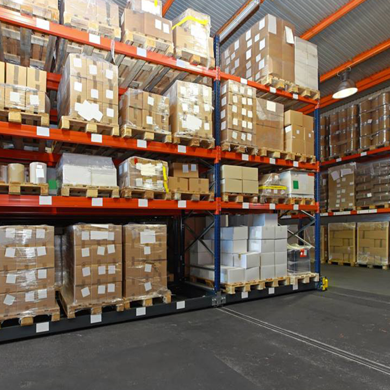 Stapelbaar opslagrek palletsysteem magazijninrichting
