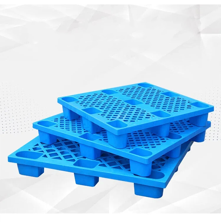 Onderaanzicht kunststof pallet