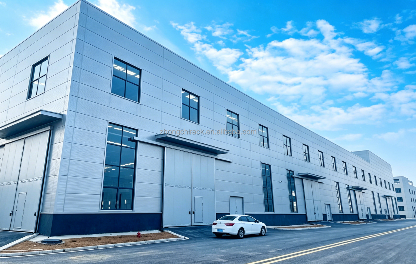 High Load Capacity 8-Layer Anti-Rust Powder Coated Steel Rack Heavy Duty Warehouse Storage System for Industrial Pallet Use