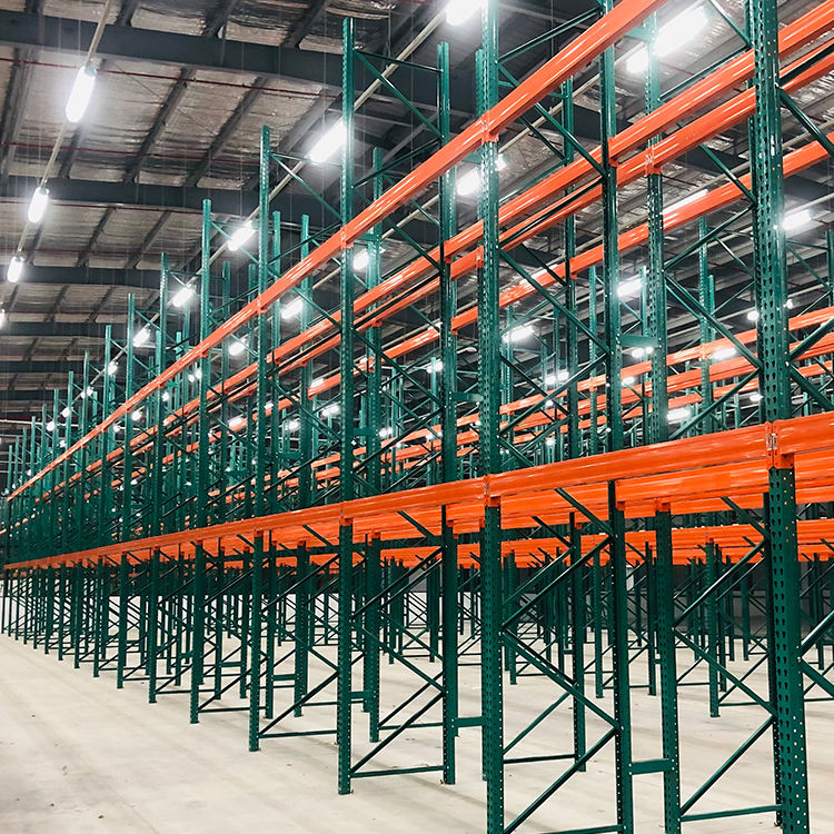 Noord-Amerikaans opslagrek, op maat gemaakt druppelvormig palletrek, zwaar opslagsysteem