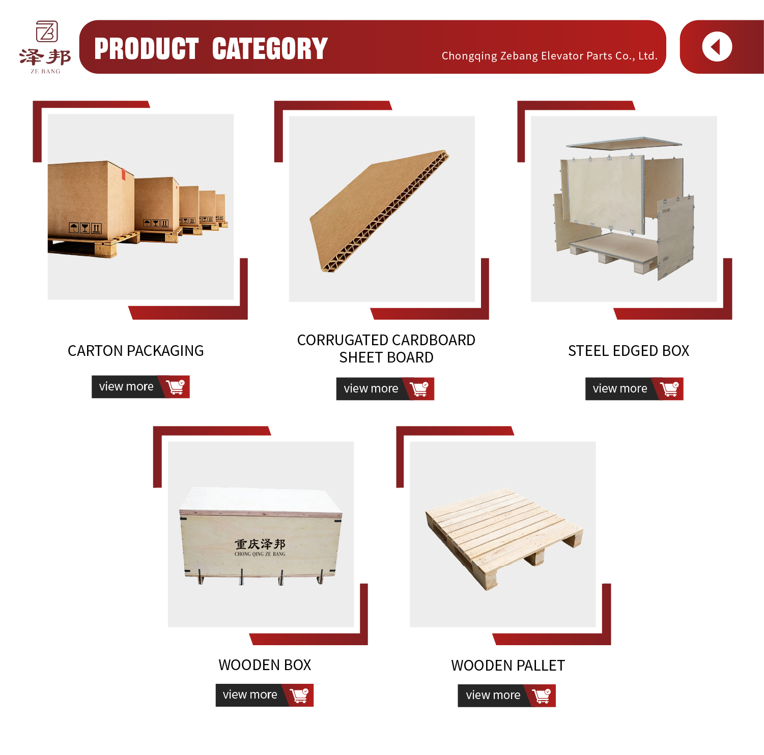 Overzicht Verpakkingen en Pallets