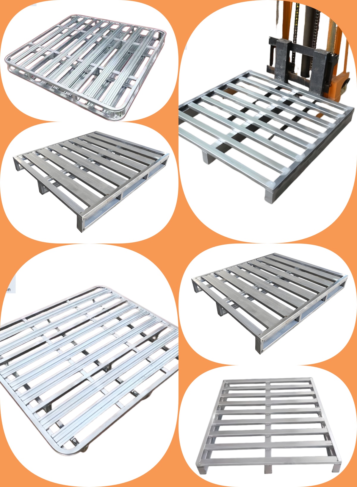 Thermisch verzinkte stalen pallet